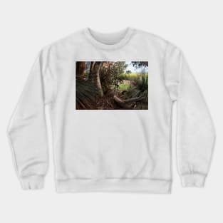 Canola Crop Through the Bush Crewneck Sweatshirt